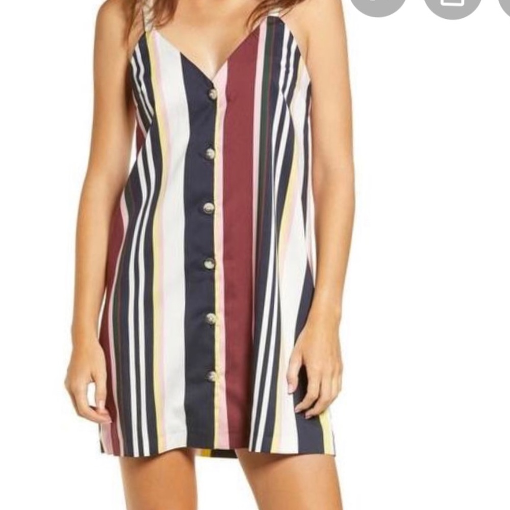 Top shop striped dress